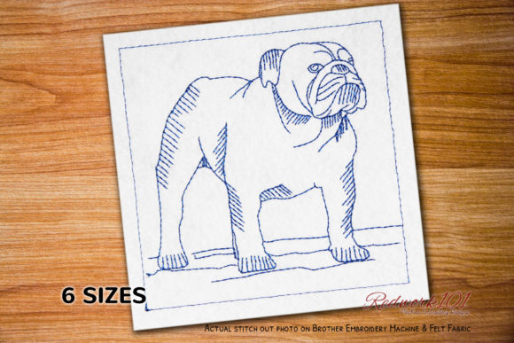 Hard Looking Bulldog Design Review for Holiday Crafts
