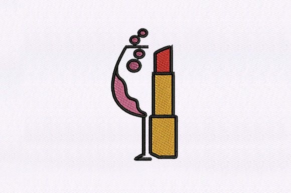 Lipstick Cocktail Embroidery Design Review