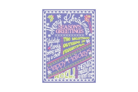 Merry Christmas Word Art: A Designer's Holiday Review