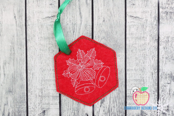 Review: Christmas Bells with Leaf ITH Ornament
