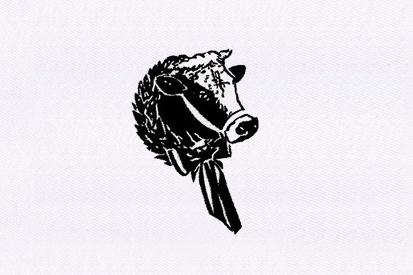 Sporting Cow: A Charming Design for Handmade Gifts